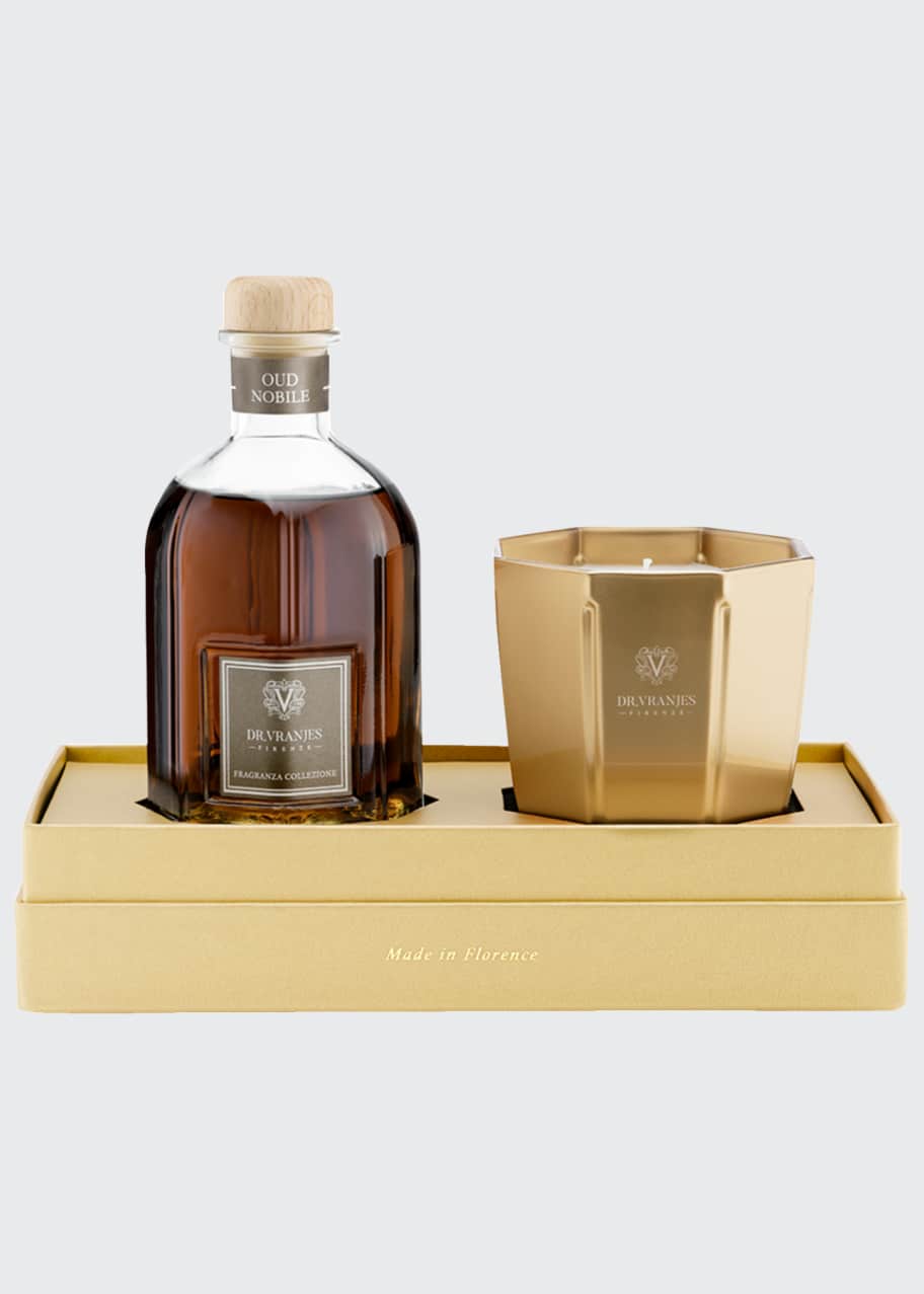 Dr. Vranjes Firenze Oud Nobile Diffuser & Candle Gift Box Bergdorf