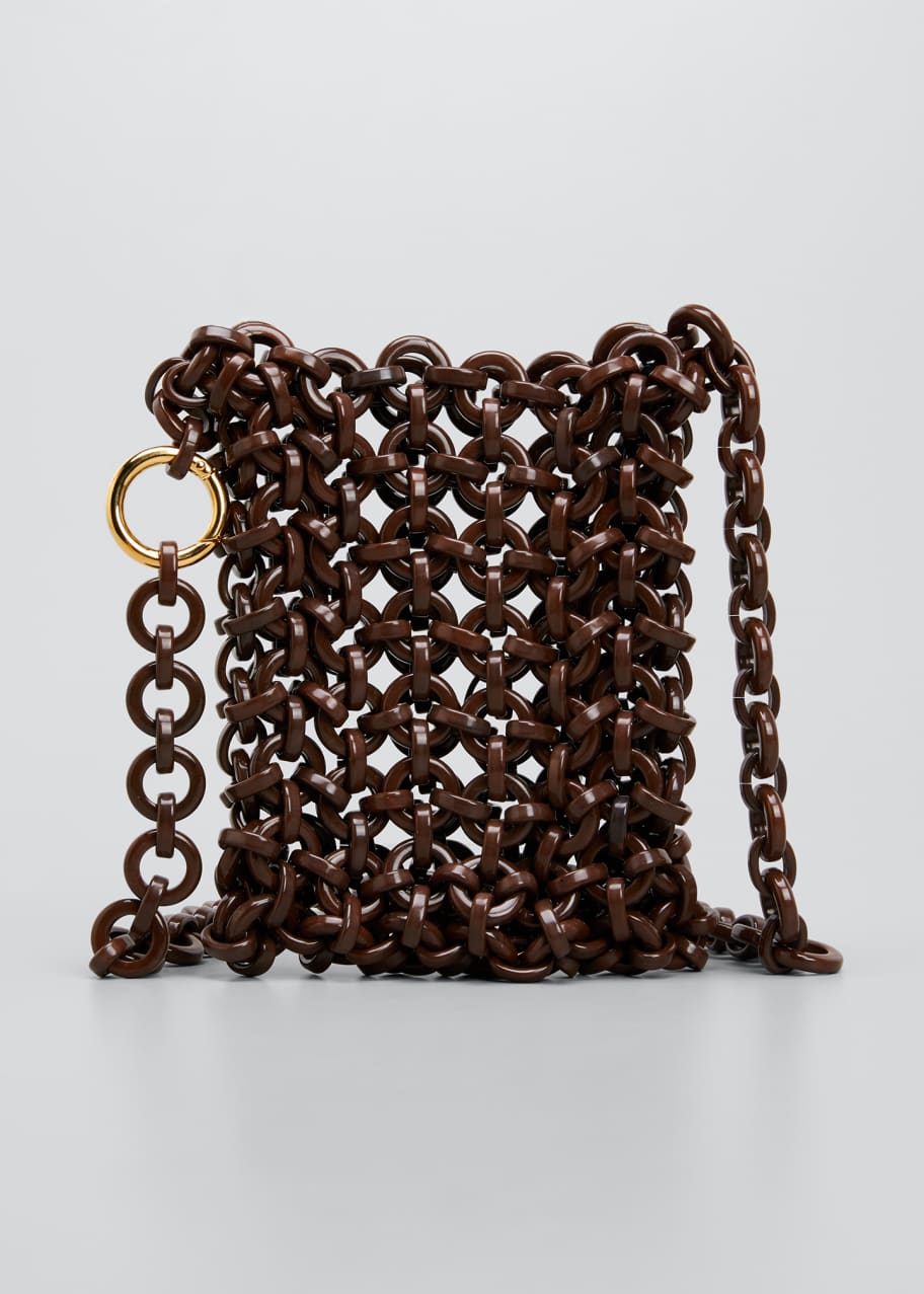 Jil Sander Small Link Ring Plexiglass Crossbody Bag - Bergdorf Goodman