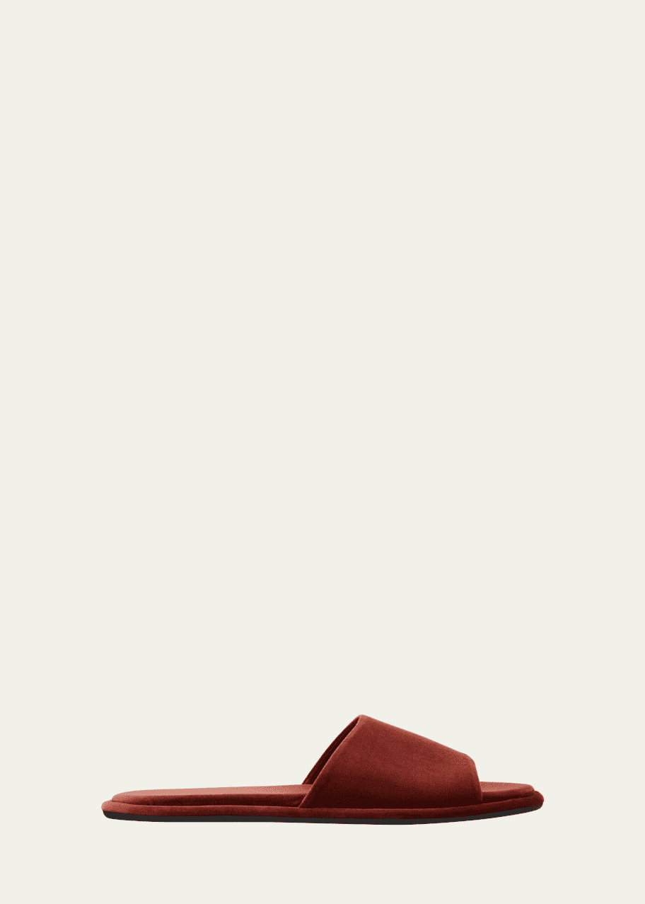The row velvet slippers sale