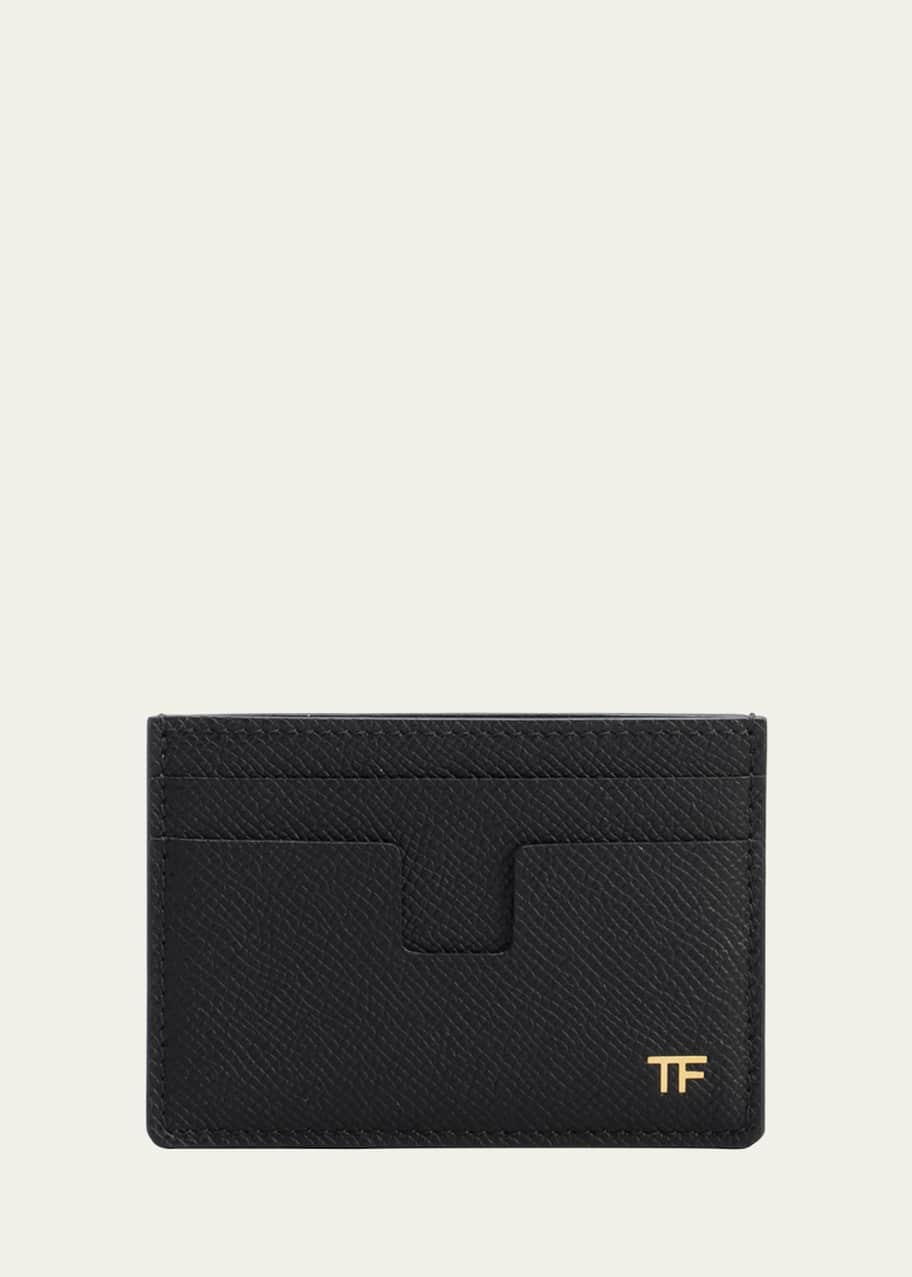TOM FORD Men's Leather Money Clip Card Holder Bergdorf Goodman