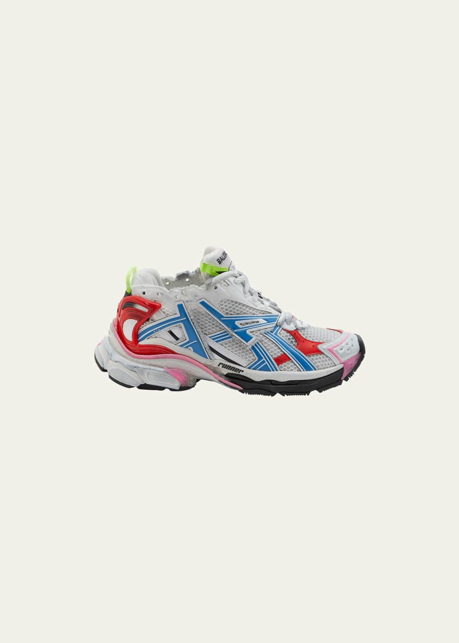 Balenciaga color block sneakers clearance