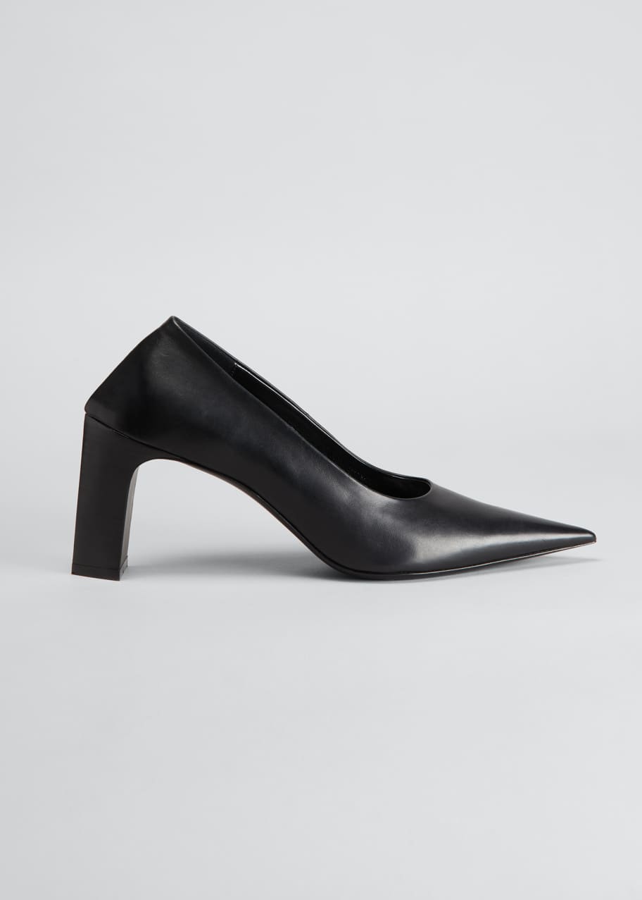calfskin pumps