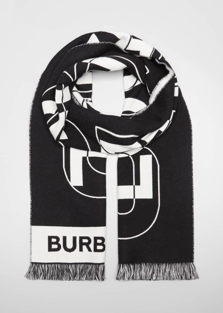 Burberry scarf football on sale casual