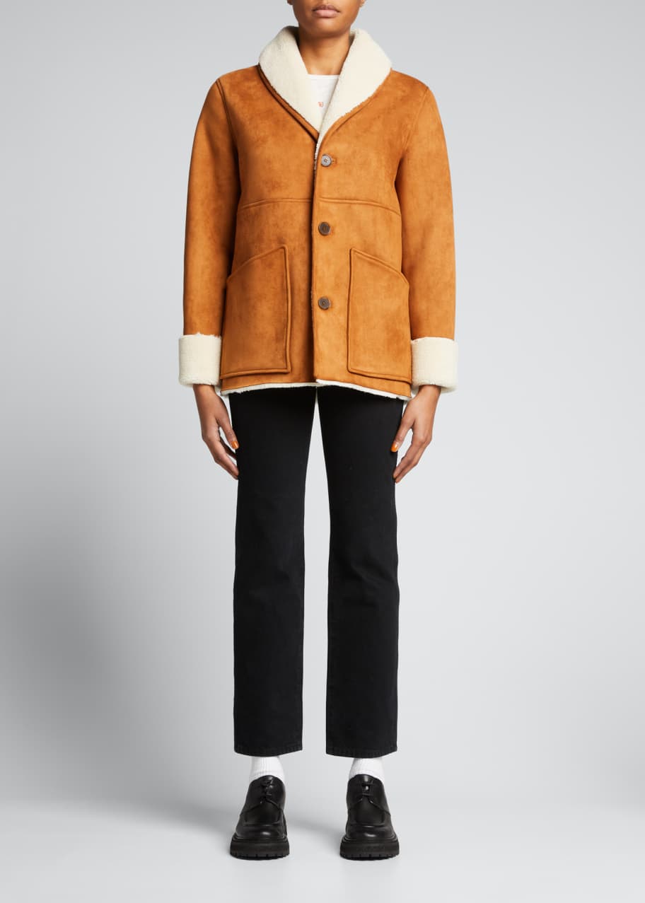 MOTHER The Shawl Collar Timber Jacket - Bergdorf Goodman