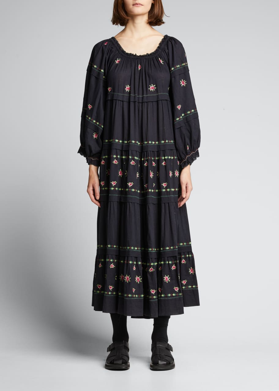 The Great The Folklore Dress - Bergdorf Goodman