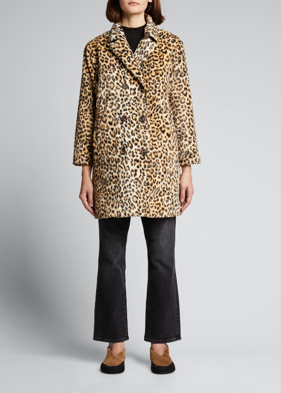 Vintage leopard coat store