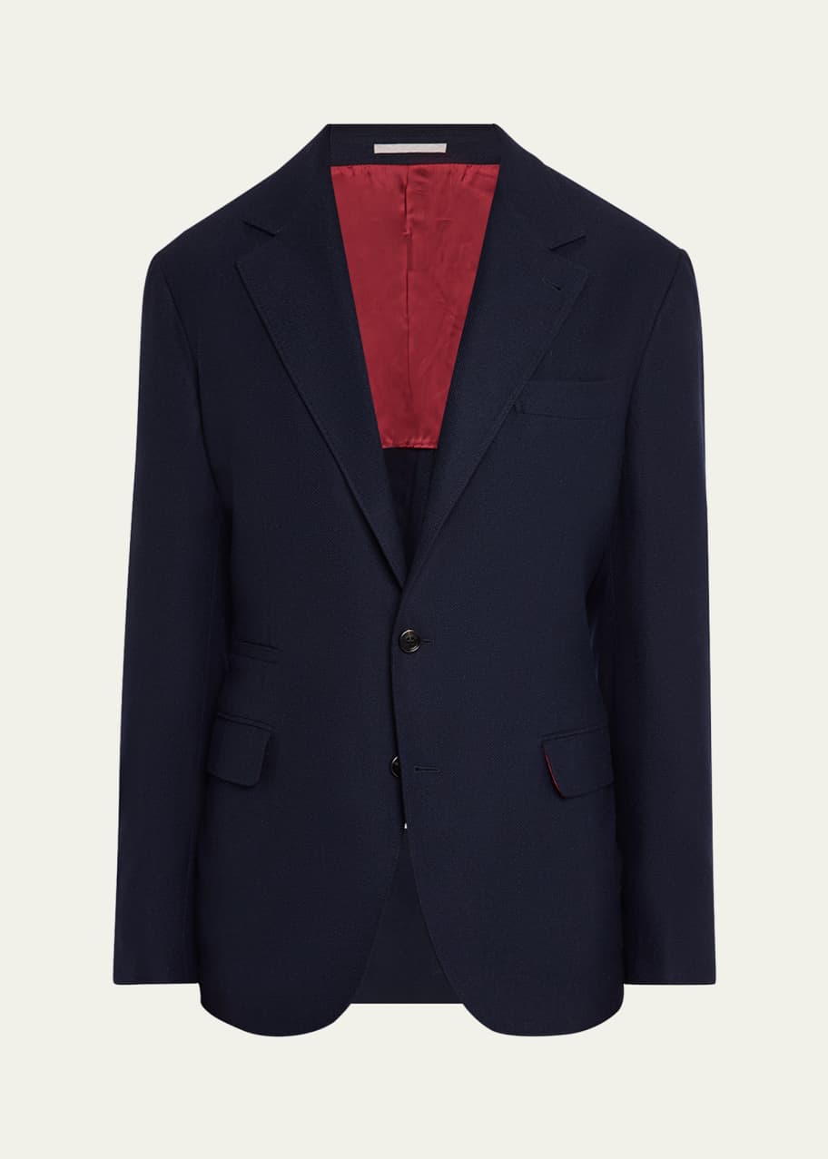 【極美品】BRUNELLO CUCINELLI ジャケット スパンコール 紺 極美品】BRUNELLO CUCINELLI ジャケット スパンコール 紺