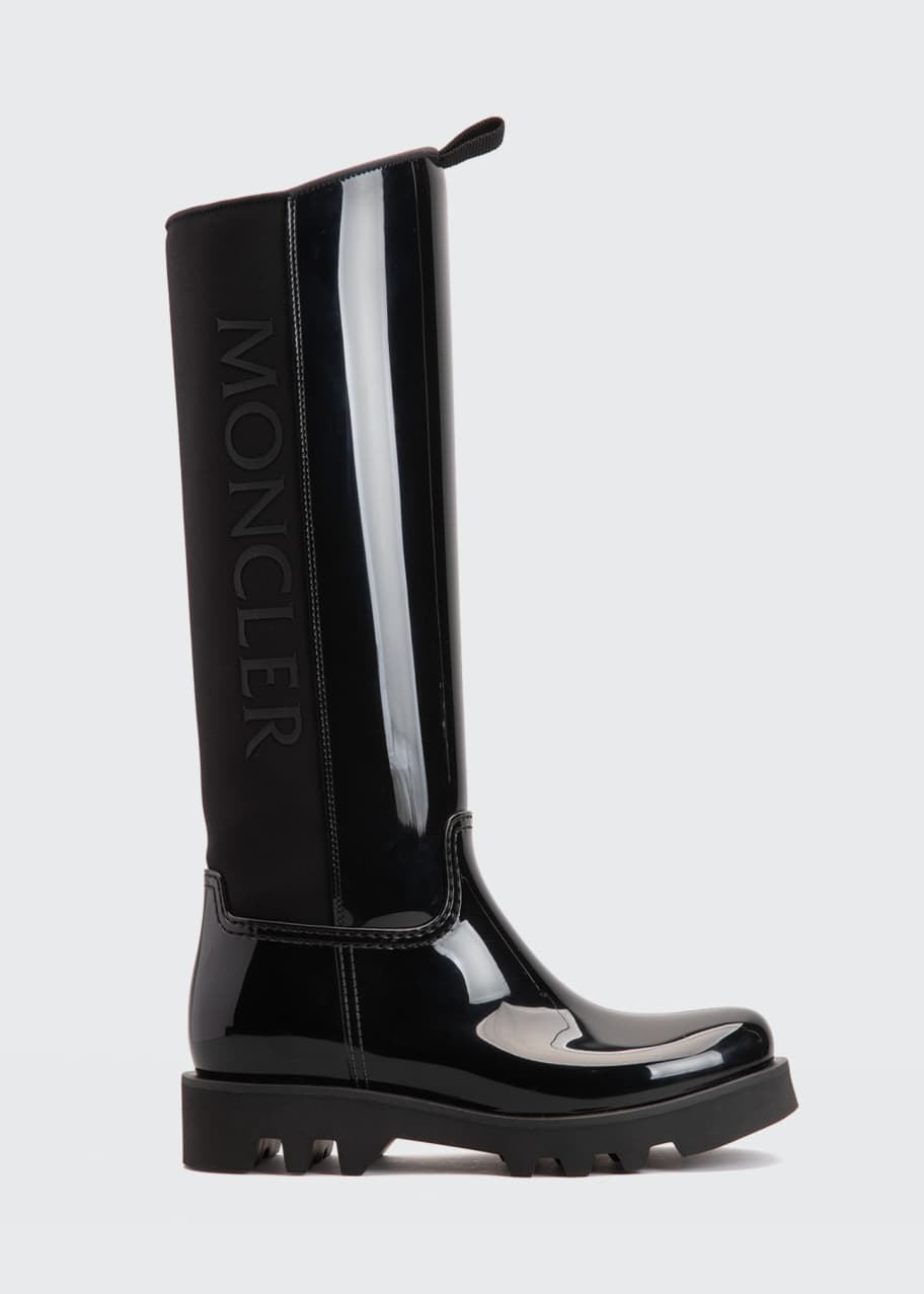 moncler ginger tall rain boots