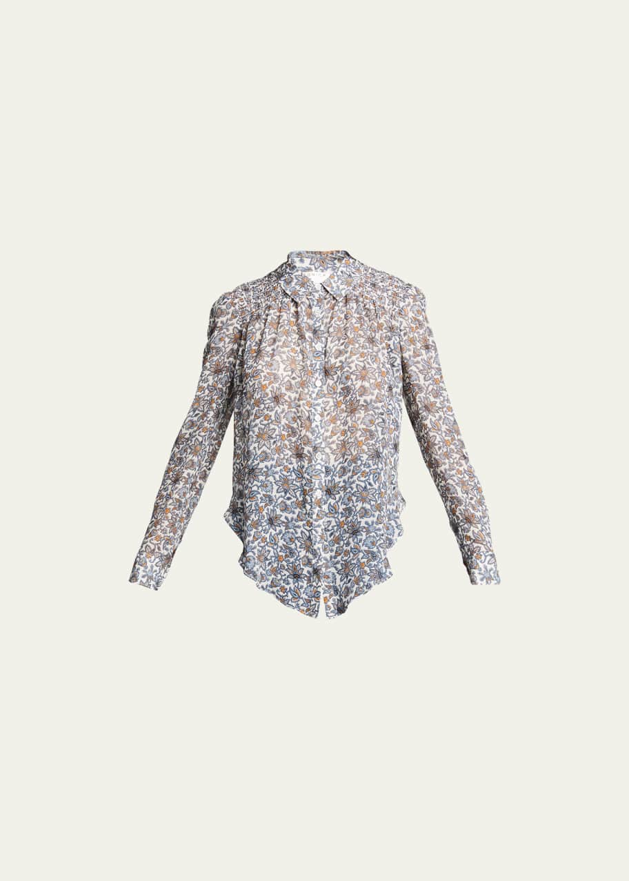 Image 1 of 1: Dazed Silk Shirt