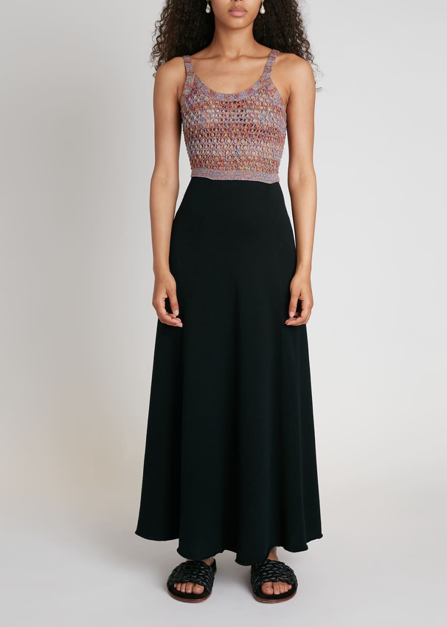 Chloe Crochet Maxi Tank Dress Bergdorf Goodman
