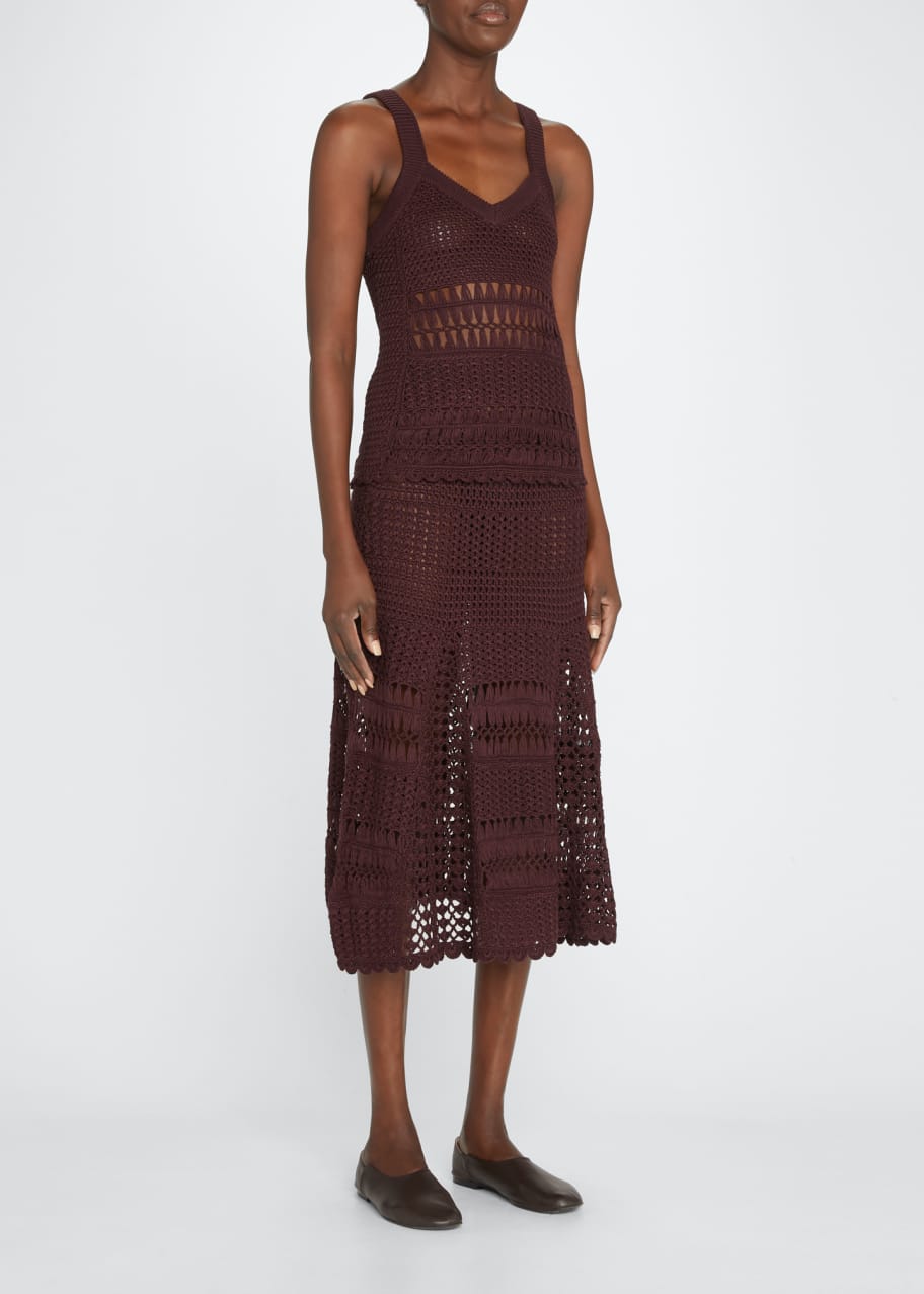 wales bonner crochet dress Marimba Crochet Dress