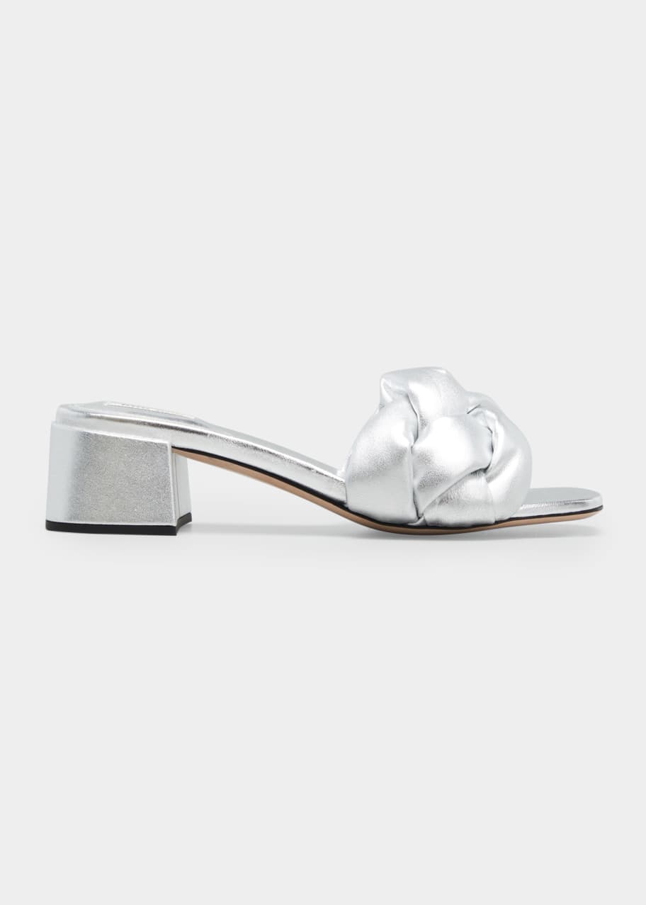 Miu miu block heel sandal sale