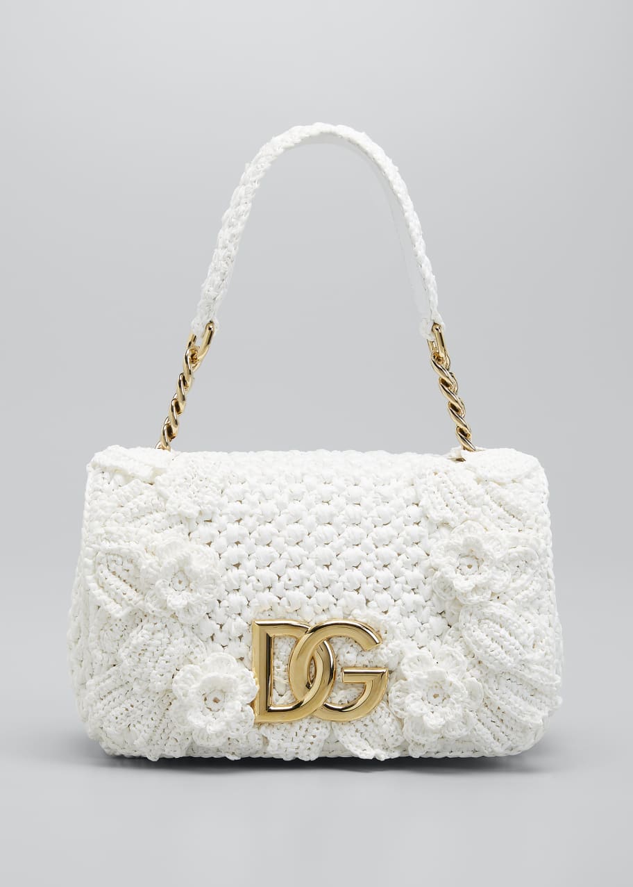 Dolce&Gabbana Iconic DG Crochet Shoulder Bag - Bergdorf Goodman