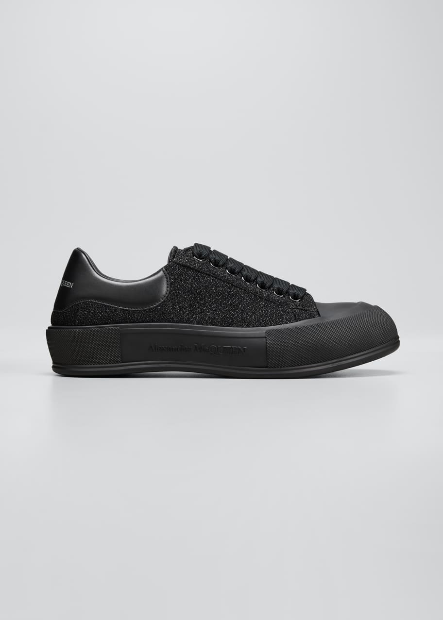Men s Tonal Glitter Low Top Sneakers