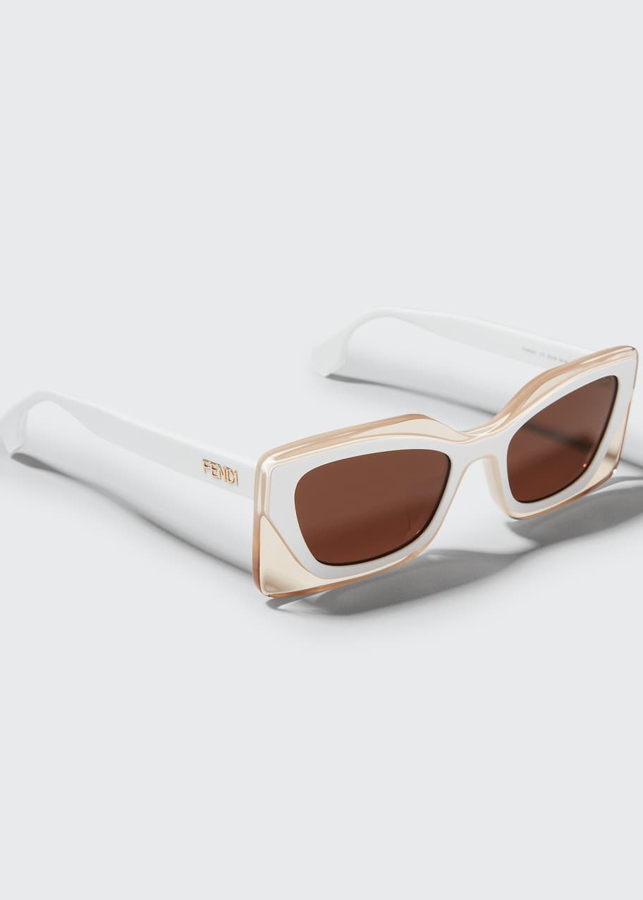 Fendi 2025 clear sunglasses
