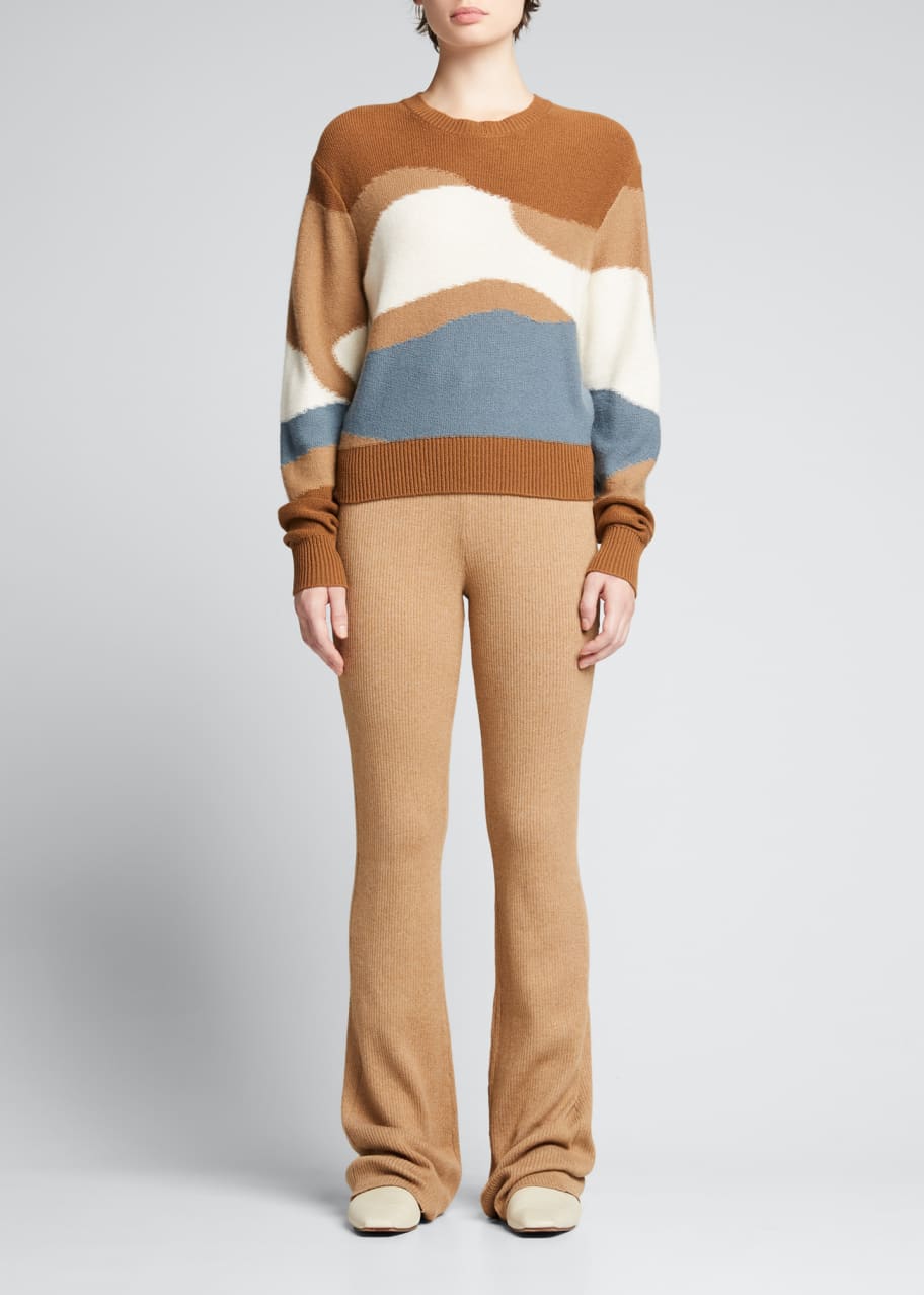 Intarsia cashmere sweater online