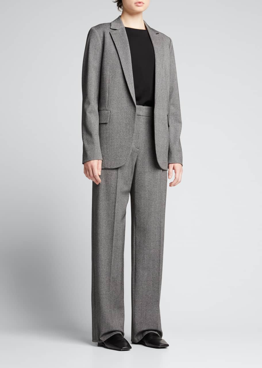 Theory gray blazer outlet