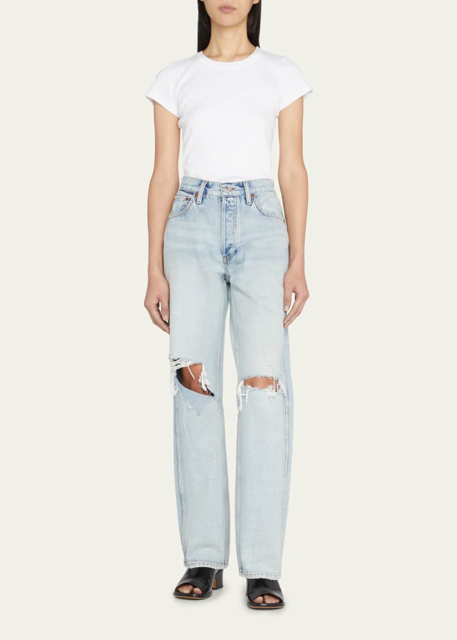 RE/DONE 90s High-Rise Loose Jeans - Bergdorf Goodman