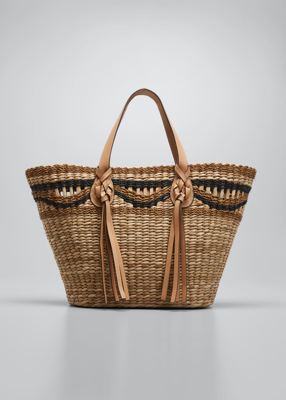 Ulla Johnson Surfside Straw Basket Tote Bag Bergdorf Goodman