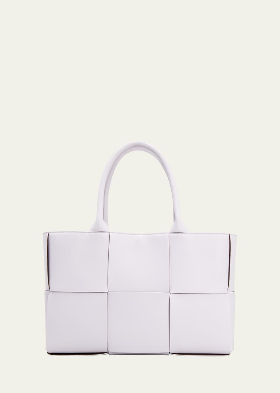 Bottega Veneta Arco Small Bicolor Intrecciato Napa Tote Bag