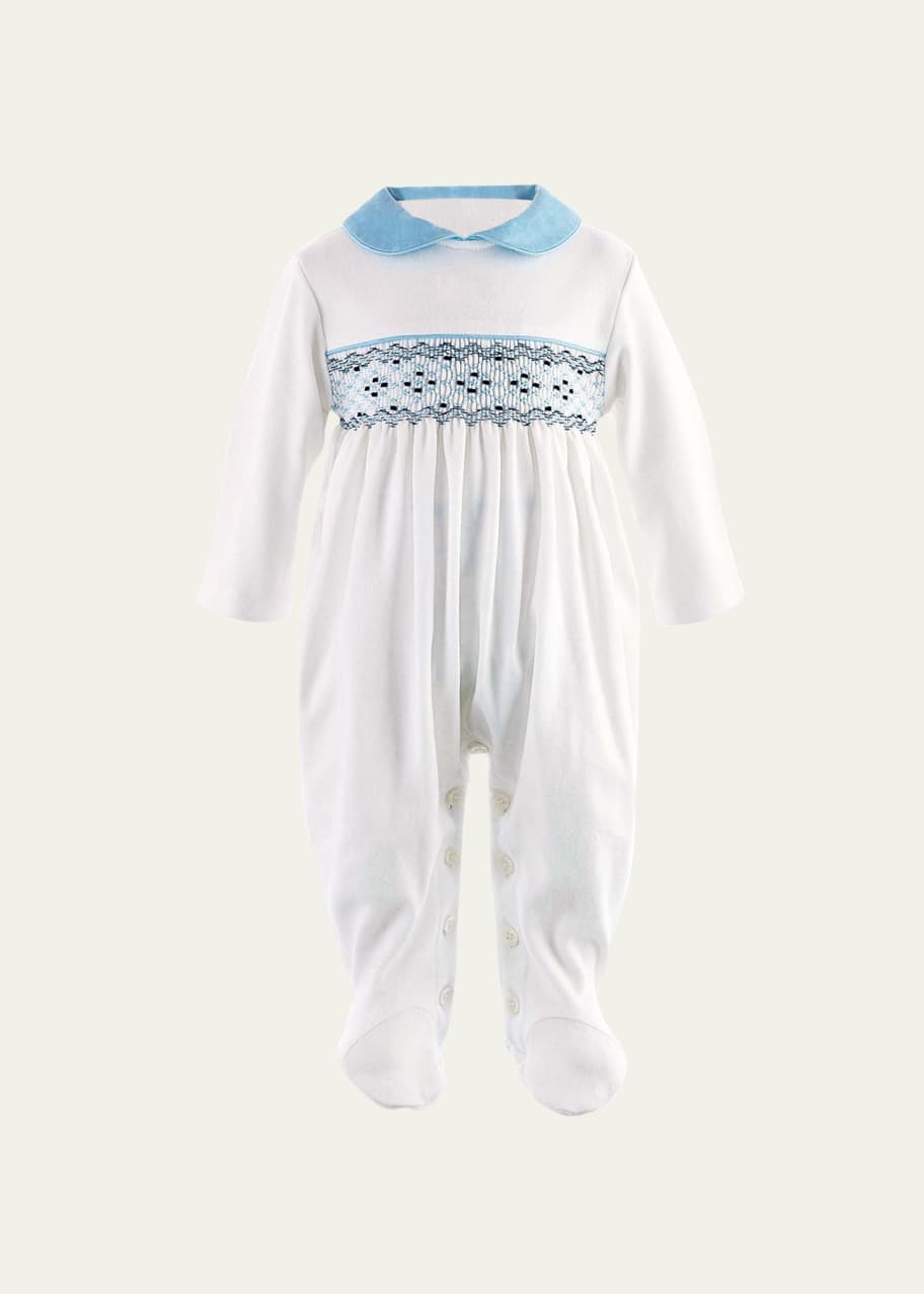 Hand-Smocked Footie main image 0