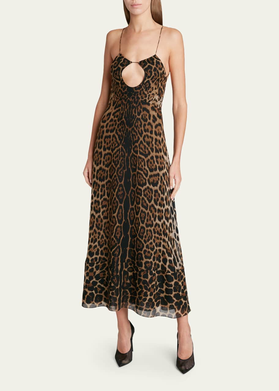 ysl brown dress YSL Long Sleeve Brown Cocktail Dress – Collectif Consignment main image 1