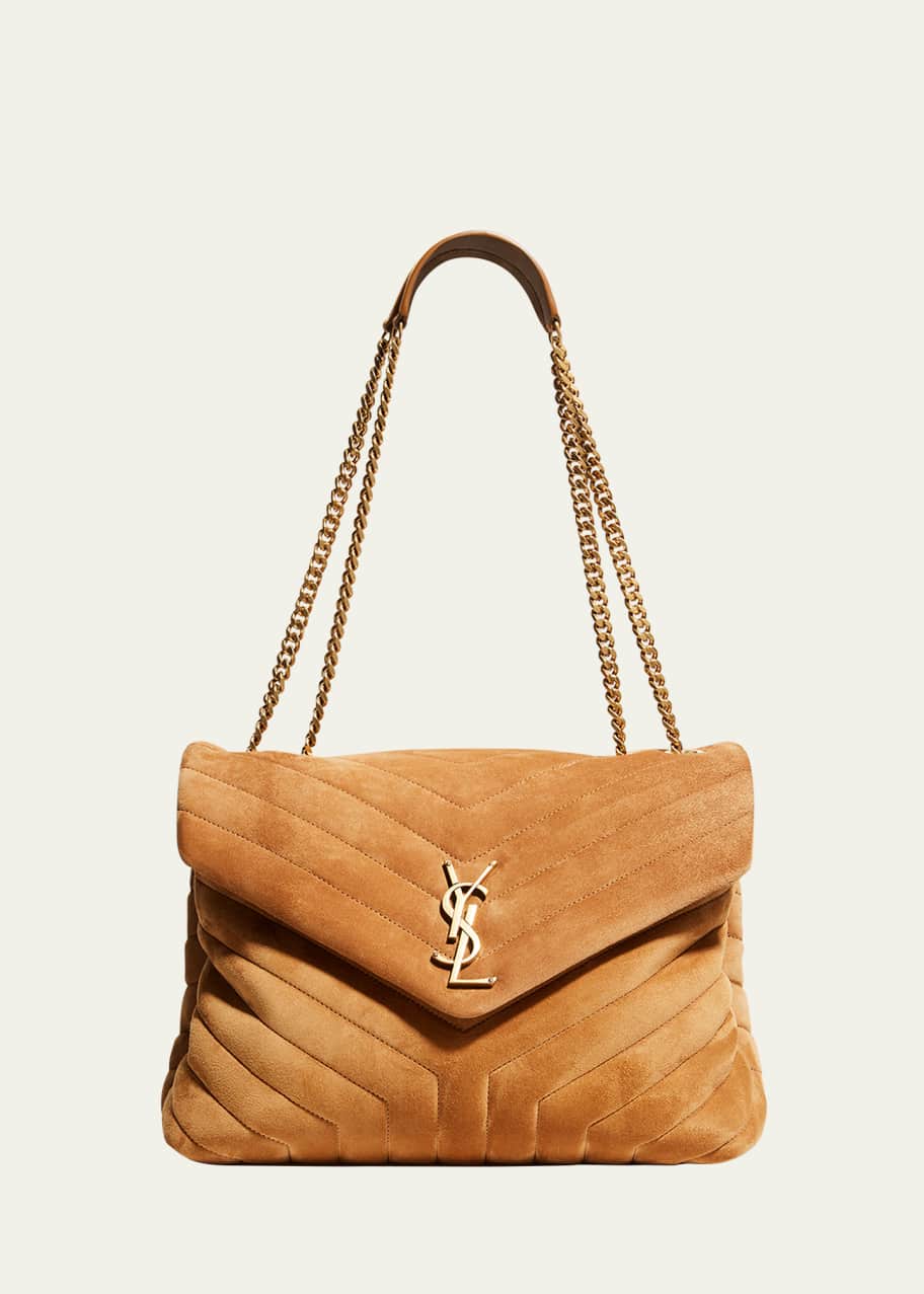 Saint Laurent Loulou Medium YSL Shoulder Bag in Quilted