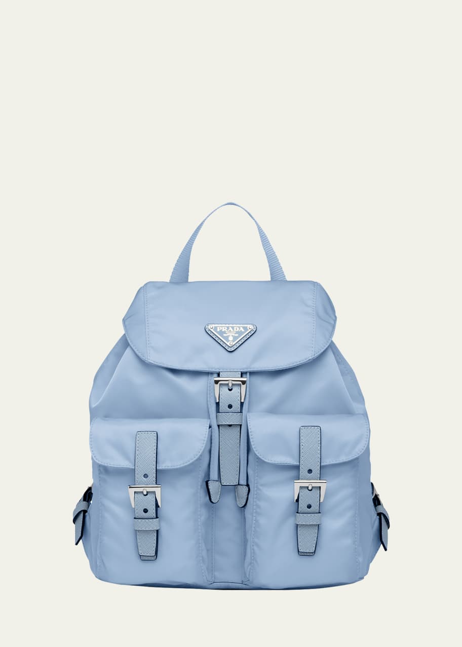 Prada backpack white sale