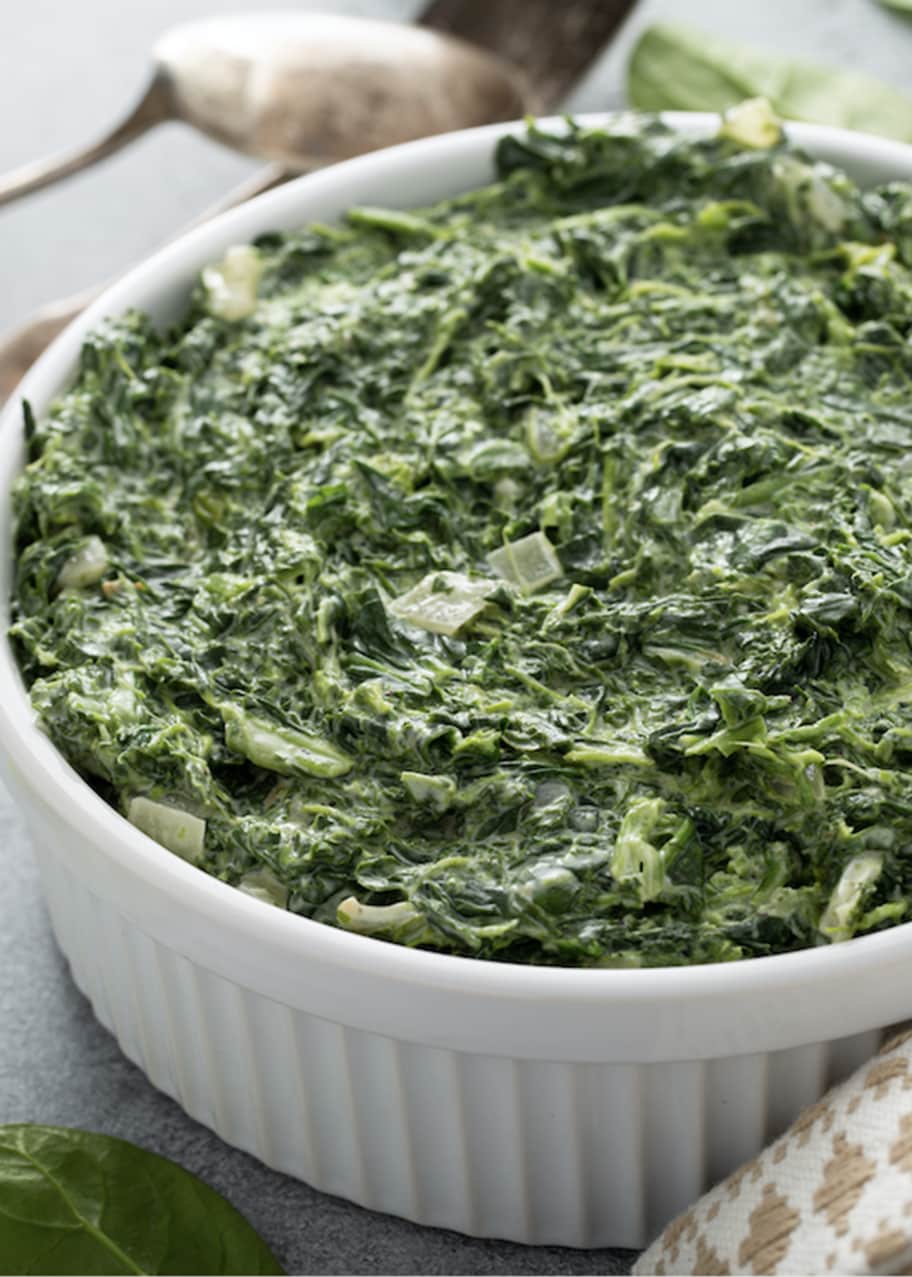 Image 1 of 1: Spinach Madeleine with Smoked Gouda Cheese, Serves 4-6