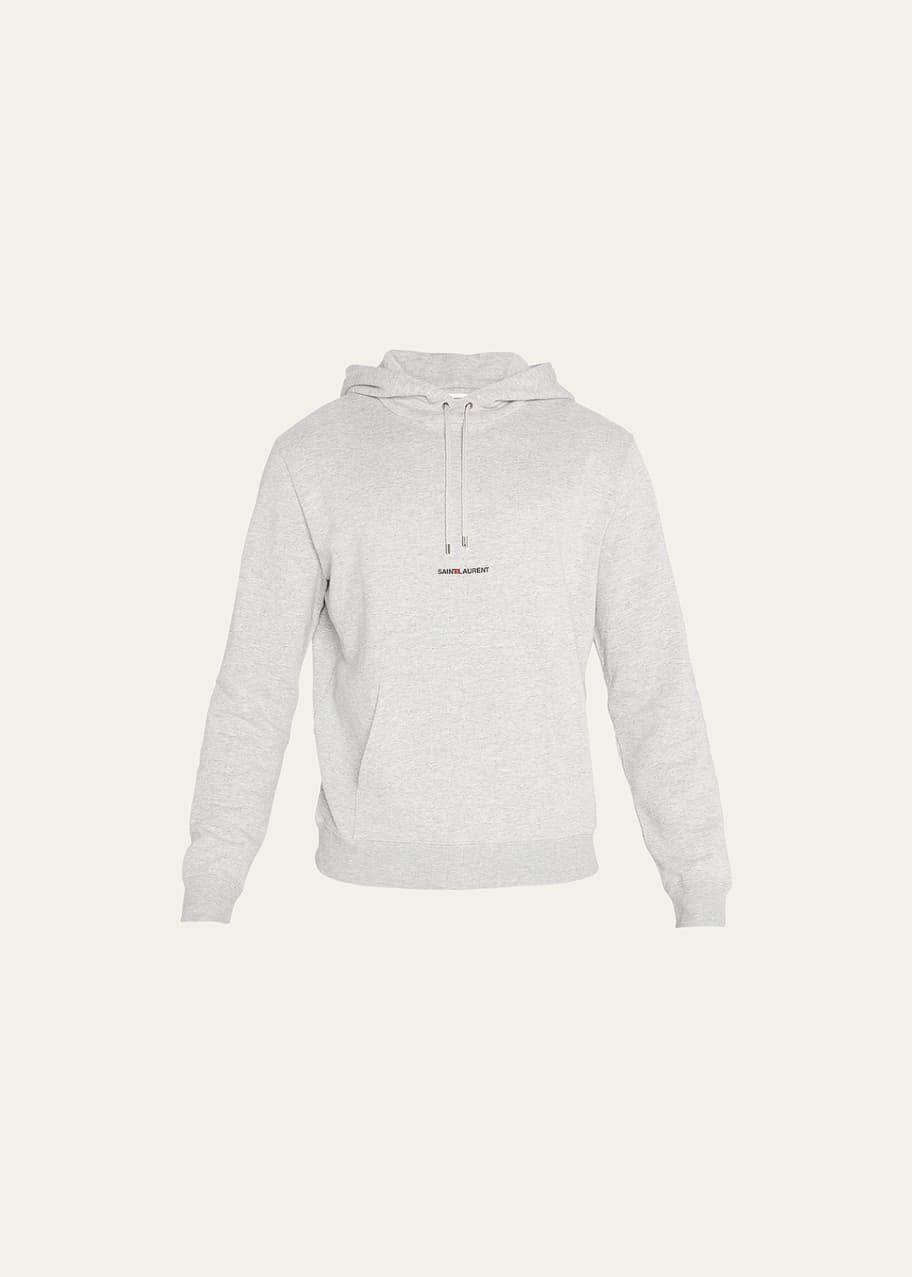 Saint Laurent Black 'Rive Gauche' Hoodie