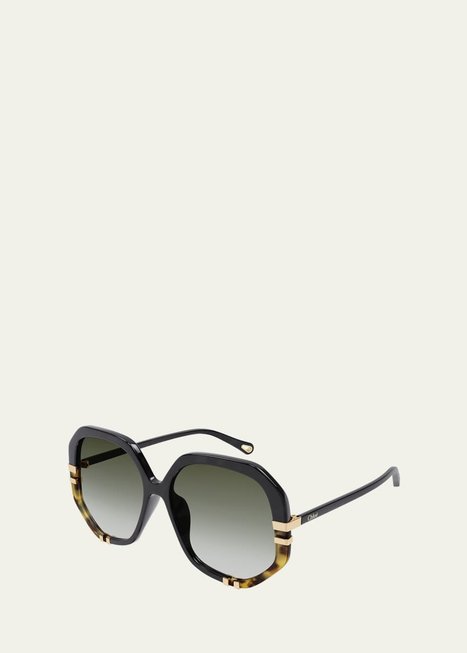 Chloé round frame acetate sunglasses cheap