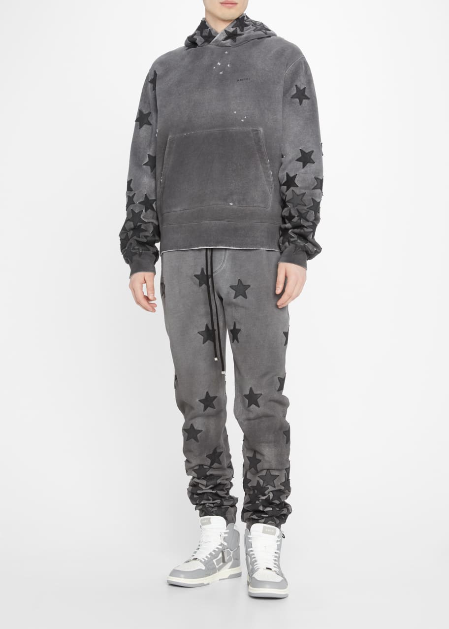 Amiri Men's Chemist Stars Terry Sweatpants - Bergdorf Goodman