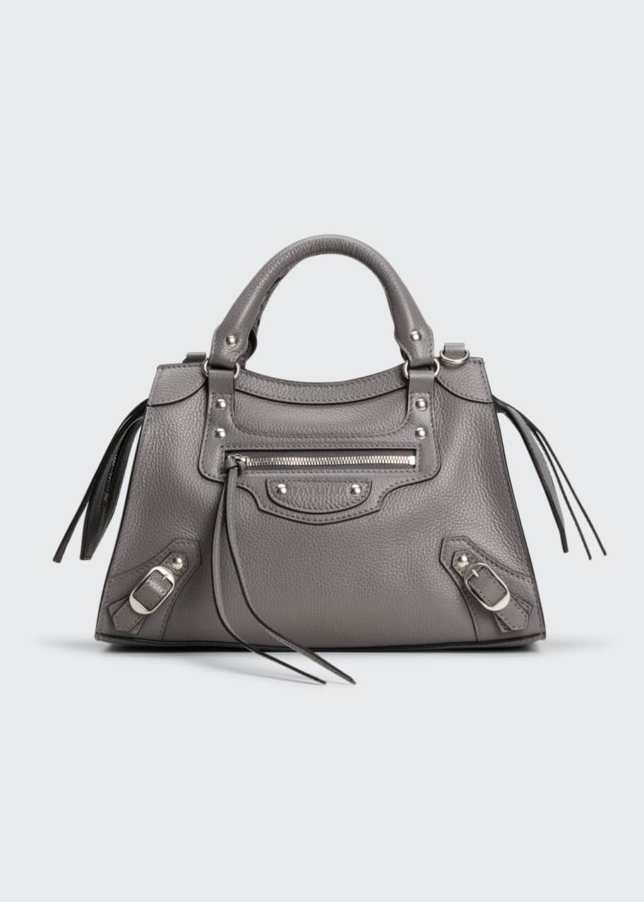 Image 1 of 1: Neo Classic City XS Grained Leather Satchel Bag