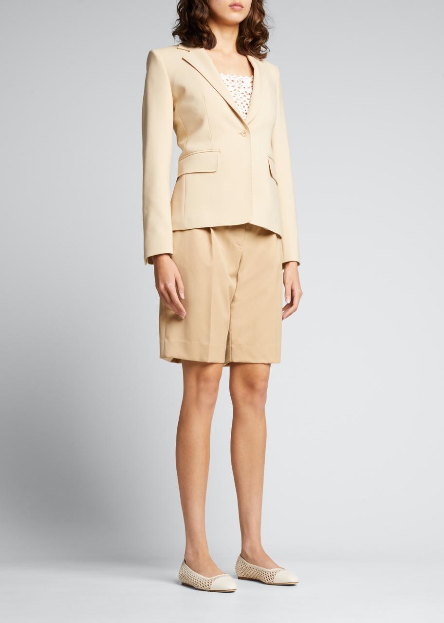 レディース 美品✨MAX MARA ALARICO ペプラム バック ブレザー ジャケット