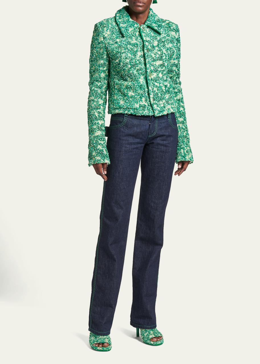 Bottega Veneta Abstract Chenille Boucle Jacket - Bergdorf Goodman