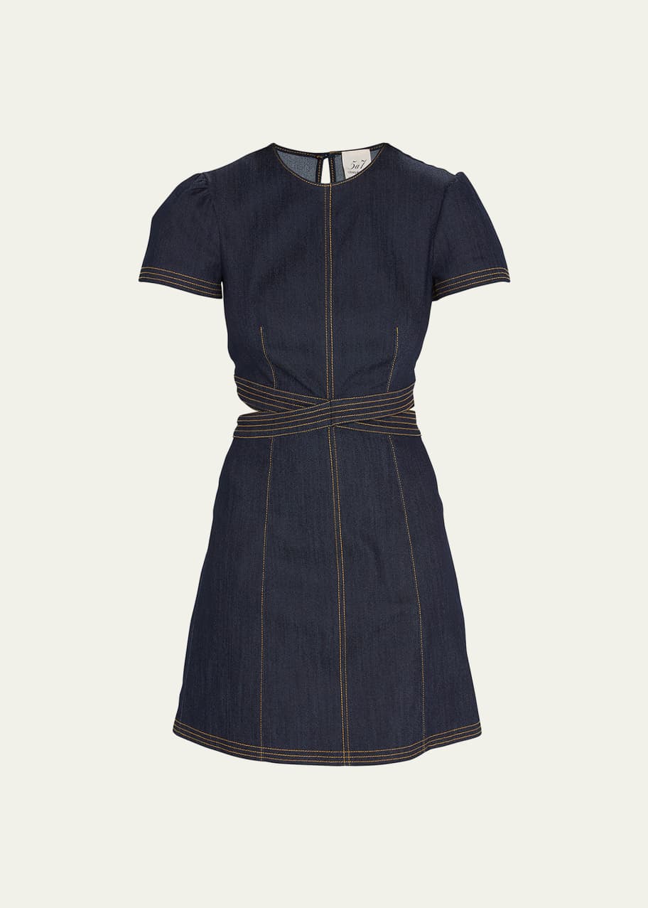Cinq a Sept Maddy Cutout Dress - Bergdorf Goodman