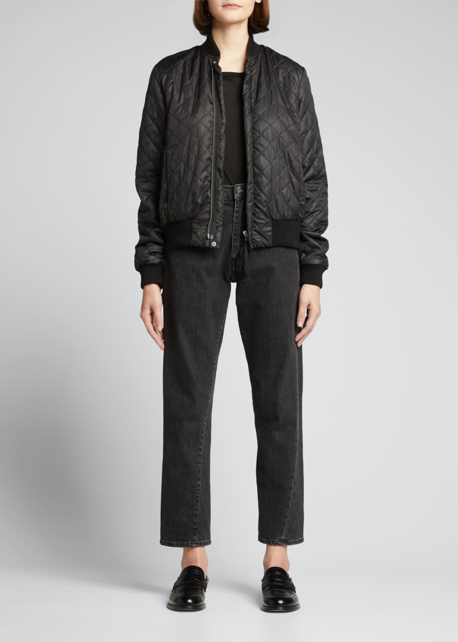 Nsf neil quilted bomber jacket clearance