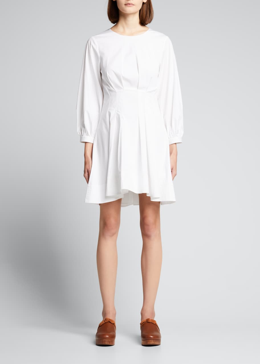 Veronica Beard Torres Long-Sleeve Dress - Bergdorf Goodman