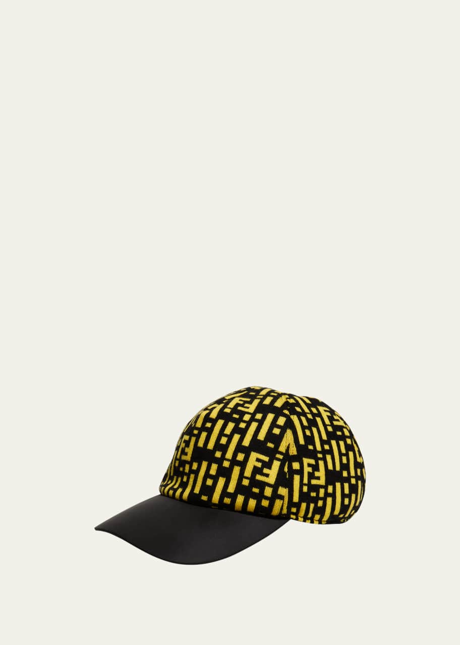 Mens fendi baseball cap online