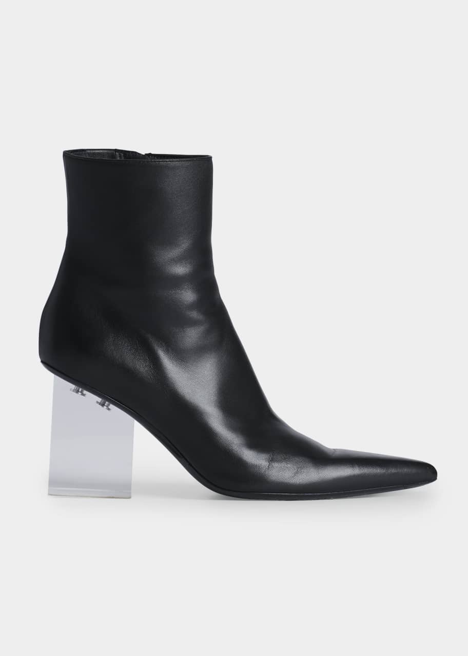 【数量限定】旧モデル在庫処分セールを開催します！ Clear-Heel Leather City Do Peter Boots Goodman Bergdorf - 靴