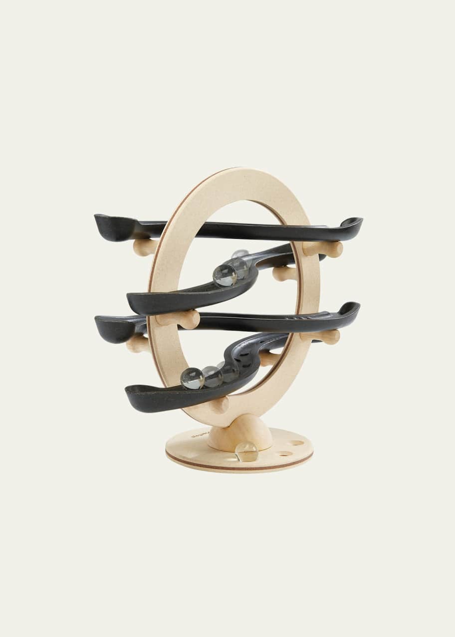 Image 1 of 1: Kid's Curvy Click Clask Marble Toy Playset