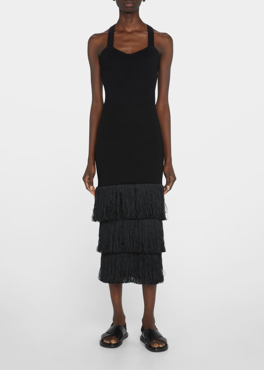 Anna Quan Lilia Fringe Dress - Bergdorf Goodman