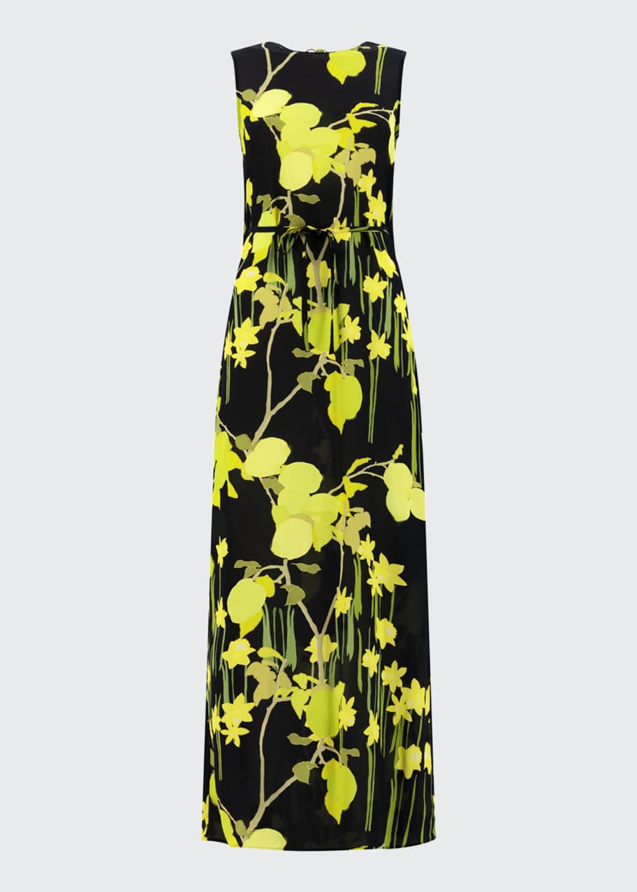 chinese dress ladies Santorini Citrus Maxi Dress