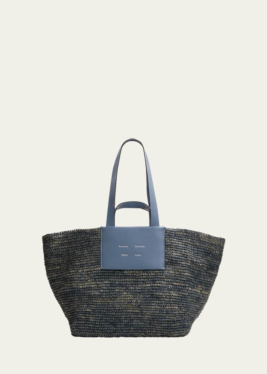 Proenza Schouler White Label Morris XL Raffia Tote Bag - Bergdorf