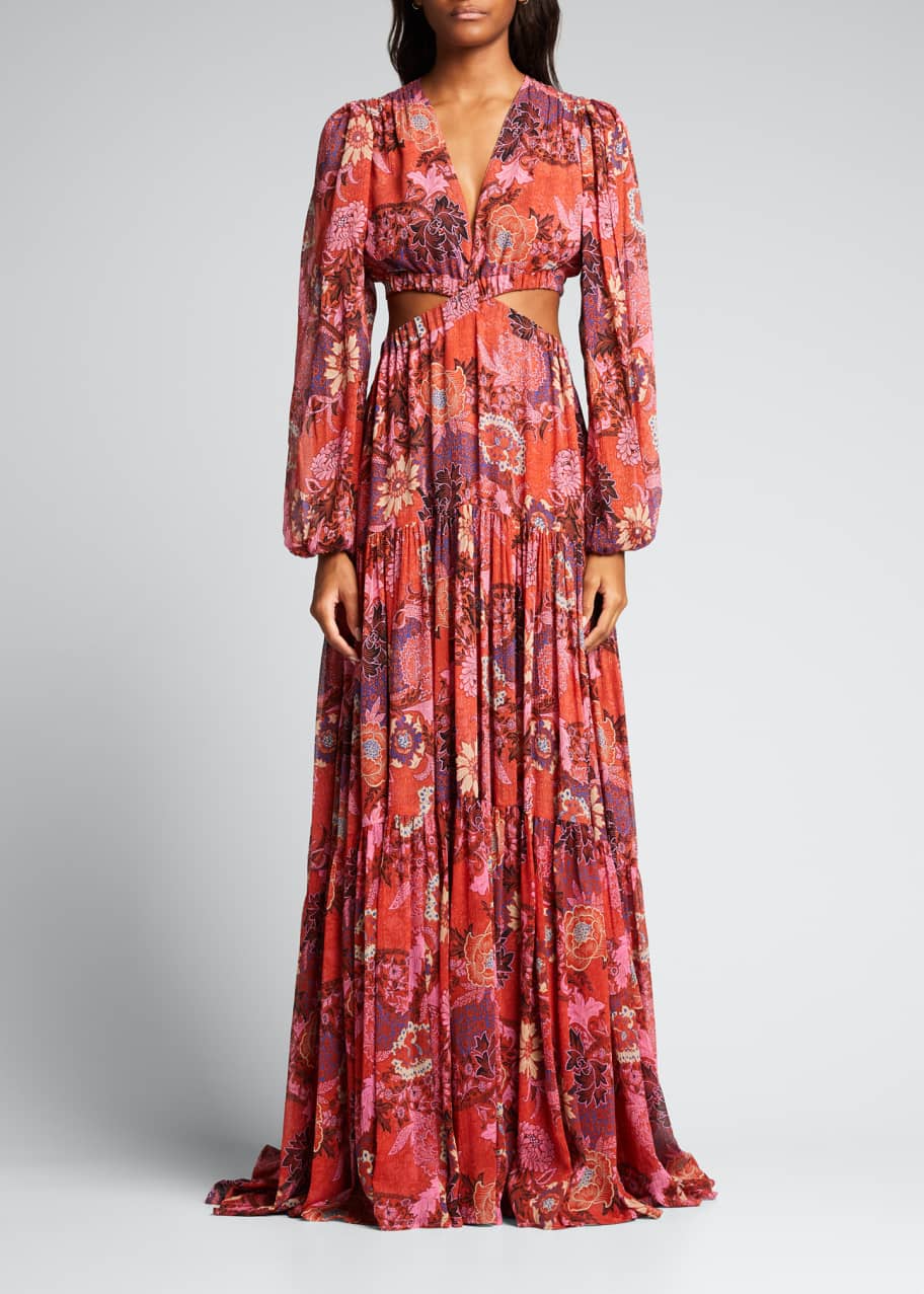 Alc cut deals out dress