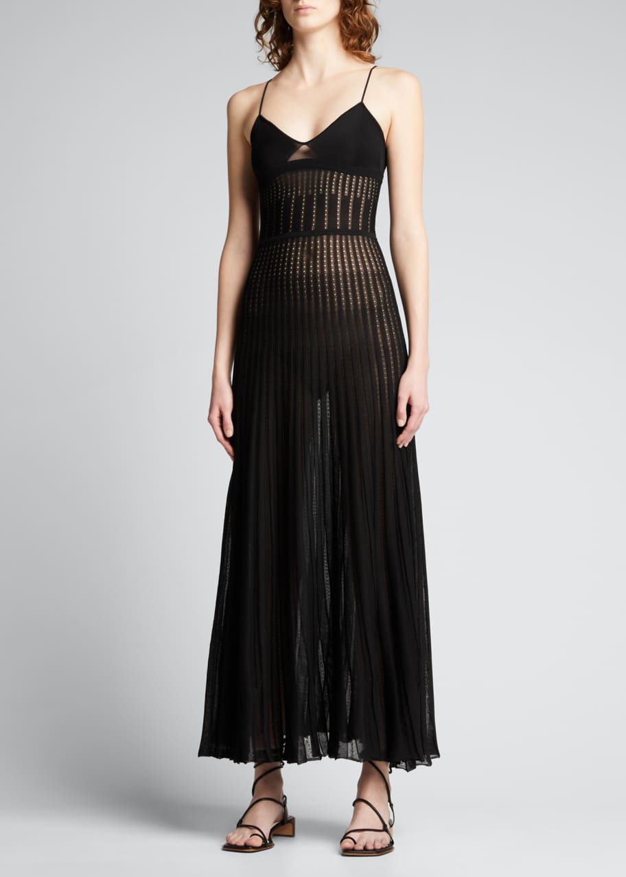 Jason Wu Collection Pointelle-Knit Maxi Dress - Bergdorf Goodman