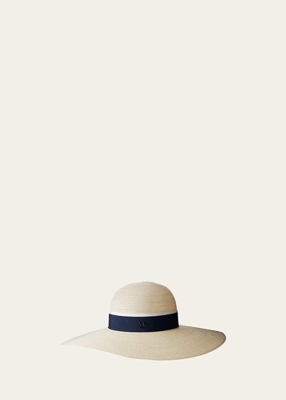 Maison Michel Large-Brim Straw Hat - Bergdorf Goodman