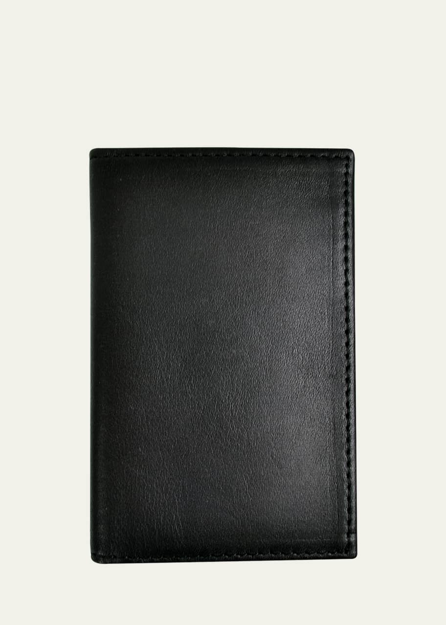 Image 1 of 1: Personalized Leather RFID-Blocking Card Holder