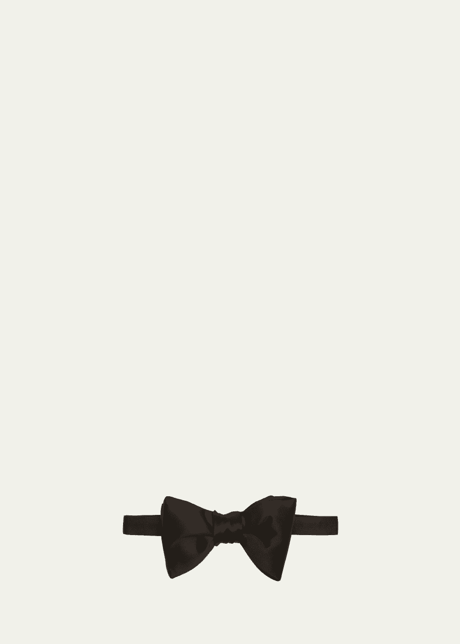 Image 1 of 1: Men's Satin Bow Tie