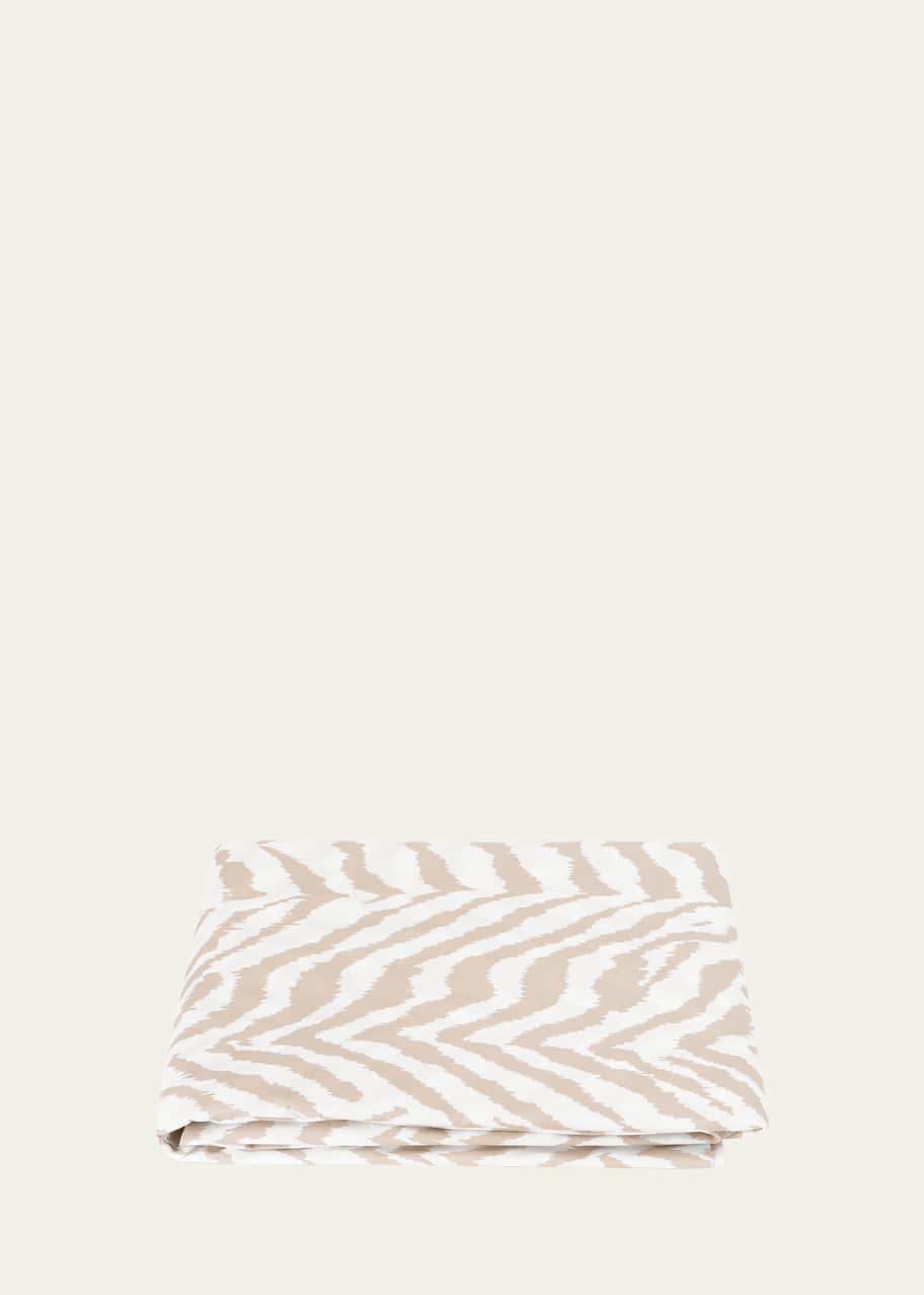 Matouk Schumacher Quincy Fitted Sheet, KING Bergdorf Goodman